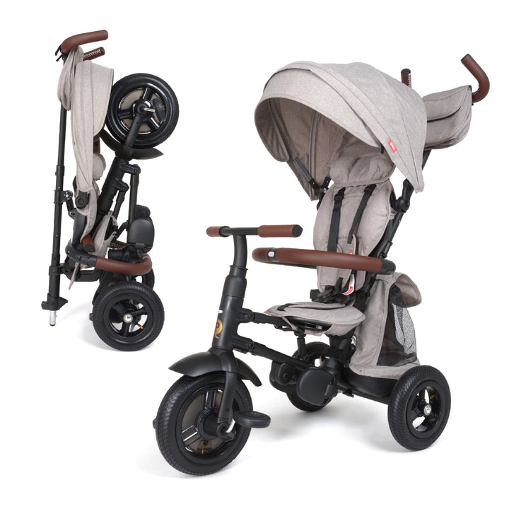 Glacier Gray Premium Rito Plus Folding Trike - Main Image