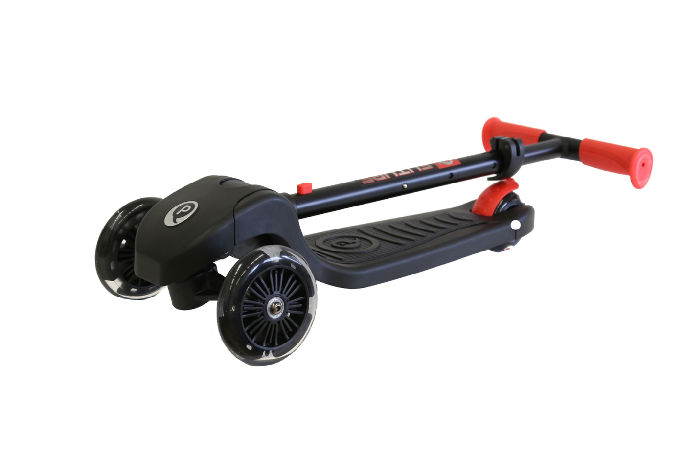 Red Future LED Light Scooter